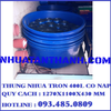 THÙNG NHỰA TRÒN 400L CÓ NẮP