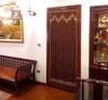 Rèm hạt gỗ Hương che phòng thờ