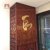 Rèm hạt gỗ Hương che phòng thờ