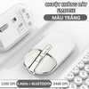 Chuột không dây FMOUSE M203 sạc pin siêu mỏng kết nối bluetooth và chip USB 2.4GHz dùng cho pc, laptop, tivi, điện thoại