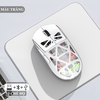 Chuột không dây chơi game M7 kết nối 3 chế độ BT - 2.4G - Dây Type-C với thiết kế trong suốt kèm theo đèn led RGB cực đẹp