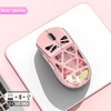 Chuột không dây chơi game M7 kết nối 3 chế độ BT - 2.4G - Dây Type-C với thiết kế trong suốt kèm theo đèn led RGB cực đẹp