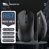 Chuột không dây chuyên game SMAILWOLF RS7 kết nối 3 chế độ sử dụng mắt đọc PAW3311 với độ nhạy lên đến 20000DPI dành cho game thủ chơi game