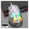 Chuột có dây chuyên game K-SNAKE Q16 thiết kế trong suốt độc lạ có đèn led RGB 16.8 triệu màu kèm theo 6 mức độ nhạy lên đến 7200DPI
