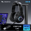 Tai nghe không dây SMAILWOLF L50 kết nối 3 chế độ Bluetooth - USB 2.4G - Dây Type-C có đèn led RGB tự động đổi màu âm thanh sống động