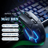 Chuột chơi game có dây INPHIC PG9 đèn led RGB 16.8 triệu màu với độ nhạy lên đến 12800DPI có app điều chỉnh marco chuyên game dành cho game thủ