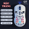 Chuột không dây chuyên game YINDIAO G17 kết nối 3 chế độ có đèn led RGB cực đẹp với độ nhạy chuột lên đến 10000DPI dành cho game thủ