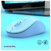 Chuột văn phòng K-SNAKE W300 kết nối không dây bằng Bluetooth và USB 2.4G với thiết kế mini nhỏ gọn màu sắc hiện đại trẻ trung
