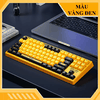 Bàn phím có dây INPHIC K901 thiết kế 87 phím nhỏ gọn kèm theo đèn led 7 màu chớp nháy cực đẹp dành cho game thủ
