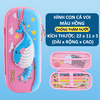 Hộp Bút Họa Tiết In Nổi 3D Sinh Động, Siêu Nhẹ, Chống Thấm Nước, dành cho bé gái HB00003