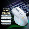 Chuột chơi game có dây INPHIC PG9 đèn led RGB 16.8 triệu màu với độ nhạy lên đến 12800DPI có app điều chỉnh marco chuyên game dành cho game thủ