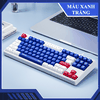 Bàn phím có dây INPHIC K9MINI (K902) thiết kế TKL 87 phím kiểu dáng robot đèn led 7 màu chớp nháy dành cho game thủ