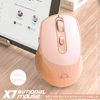 Chuột không dây FREEWOLF X7 kết nối bằng Bluetooth và USB 2.4G sử dụng pin sạc tiện lợi với 5 mức độ DPI lên đến 4000