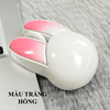 Chuột không dây M6DM thiết kế kiểu dáng con thỏ kết nối bằng Bluetooth và USB 2.4G đa dàng màu sắc dành cho các bạn nữ