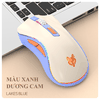 Chuột không dây XUNFOX XYH52 kết nối Bluetooth và 2.4G có đèn led 7 màu cực đẹp