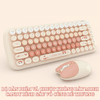 Bàn phím và chuột không dây CANDY GẤU kết nối KHÔNG DÂY họa tiết gấu dễ thương đa dạng màu sắc