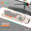 Combo phím chuột có dây XUNFOX K820 thiết kế 94 phím có nút vặn âm lượng tiện lợi kèm theo đèn led 7 màu cực đẹp