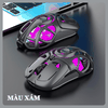 Chuột chuyên game K-SNAKE X10 kết nối 3 chế độ BT - 2.4G - TYPE-C độ nhạy lên đến 10000DPI có đèn led 7 màu cực đẹp kèm theo dung lượng pin lớn 400mAh