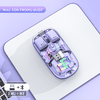 Chuột không dây K-SNAKE BM200 kết nối BLUETOOTH và USB 2.4G thiết kế trong suốt siêu mỏng với đèn led RGB cực đẹp