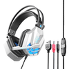 Tai nghe chơi game SY-850MV kết nối có dây bằng cổng AUX 3.5mm thiết kế gaming kèm theo đèn led với âm thanh sống động