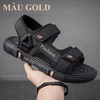 Giày sandal nam giày 2 quai ngang có băng dính tiện lợi với thiết kế thời trang và đế nhựa PVC dẻo chống trơn trượt khi mang G00030
