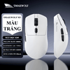 Chuột không dây chuyên game SMAILWOLF M3/ M3 PRO+ kết nối 3 chế độ BT - 2.4G - TYPE-C với độ nhạy lên đến 12000DPI kèm theo đế sạc không dây đèn led RGB