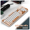 Bàn phím có dây K-SNAKE K2 PRO với thiết kế màu sắc hiện đại trẻ trung kèm theo họa tiết hoạt hình vô cùng dễ thương