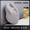 Chuột không dây INPHIC DR06 kết nối bằng BLUETOOTH và USB 2.4G sử dụng pin sạc tiện lợi