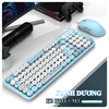 Bộ bàn phím và chuột có dây K-SNAKE K2 PRO + M3 với thiết kế họa tiết hoạt hình vô cùng dễ thương và chuột siêu nhẹ độ nhạy cao