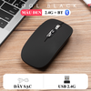 Chuột led không dây M103 - Bluetooth + USB Wireless 2.4G - Pin sạc cổng typeC - Chống ồn - chống mỏi cổ tay