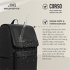 Balo phối da Belsports CORSO BL01, chống sốc, trượt nước chống bẩn, chống nấm mốc mở rộng thể tích