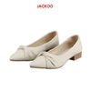 Giày búp bê đính nơ Jackoo 922-JBB001