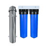Combo lọc tổng đầu nguồn 3 cấp UF4000 + 2 cốc (PP5+Cation)