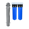 Combo lọc tổng đầu nguồn 3 cấp UF5000 + 2 cốc (PP5+Cation)