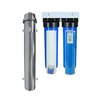 Combo lọc tổng đầu nguồn 3 cấp UF5000 + 2 cốc (PP5+Cation)