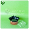 HỘP NHỰA ĐEN BÁNH BAO - HT12