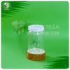 HŨ NHỰA TRÒN NẮP TRẮNG