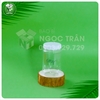 HŨ NHỰA TRÒN NẮP TRẮNG