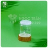HŨ NHỰA TRÒN NẮP TRẮNG