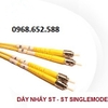 Dây nhảy quang Singlemode ST-ST, thiết bị phụ kiện viễn thông Bảo Châu