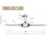 Bộ treo cáp  kv300, Nhà phân phối bộ treo đỡ cáp chuyên nghiệp tại HN