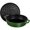 NỒI CHẢO GANG STAUB CHESTERIA 24CM XANH HÚNG