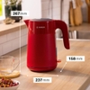 🇩🇪 Ấm siêu tốc Bosch TWK2M164 màu đỏ