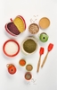 THÌA NẤU ĂN LE CREUSET SPATULA MẦU ĐỎ & CAM
