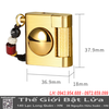 Bật Lửa Xăng Mini FG102 Siêu Nhỏ Gọn - Bật Lửa Đánh Đá Cá Tính, Kim Loại Cao Cấp Kèm Dây Móc