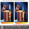 Bật Lửa Derui DR658 Chính Hãng 2 Chế Độ Lửa Kèm Đục Lỗ Cigar - Lửa Thường & Lửa Khò Chống Gió Cao Cấp