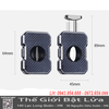 Kéo Cắt Xì Gà Honest BCD087 Cắt Chữ V Inox Cao Cấp Kim Loại Sang Trọng Phụ Kiện Cigar BCD087