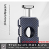 Kéo Cắt Xì Gà Honest BCD087 Cắt Chữ V Inox Cao Cấp Kim Loại Sang Trọng Phụ Kiện Cigar BCD087