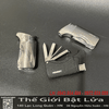 Bật Lửa Khò Cigar 1 Tia HONEST BCZ241-1 – Đa Năng Kèm Tool Tẩu, Chống Gió, Full Kim Loại Cao Cấp