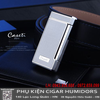 Bật Lửa Caseti CA437 Chính Hãng – Khò 2 Tia, Chống Gió, Có Khe Xem Ga, Thiết Kế Sang Trọng